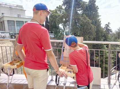 рисуем в Артеке